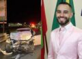 Vice-prefeito de Lages bateu BMW em caminhão ao tentar fugir de prisão em SC, diz Gaeco