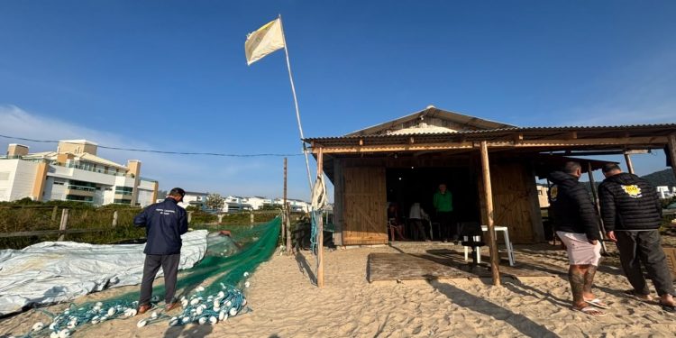 Pesca da tainha por arrasto de praia é proibida após captura se aproximar do limite da cota e decisão gera reação em SC